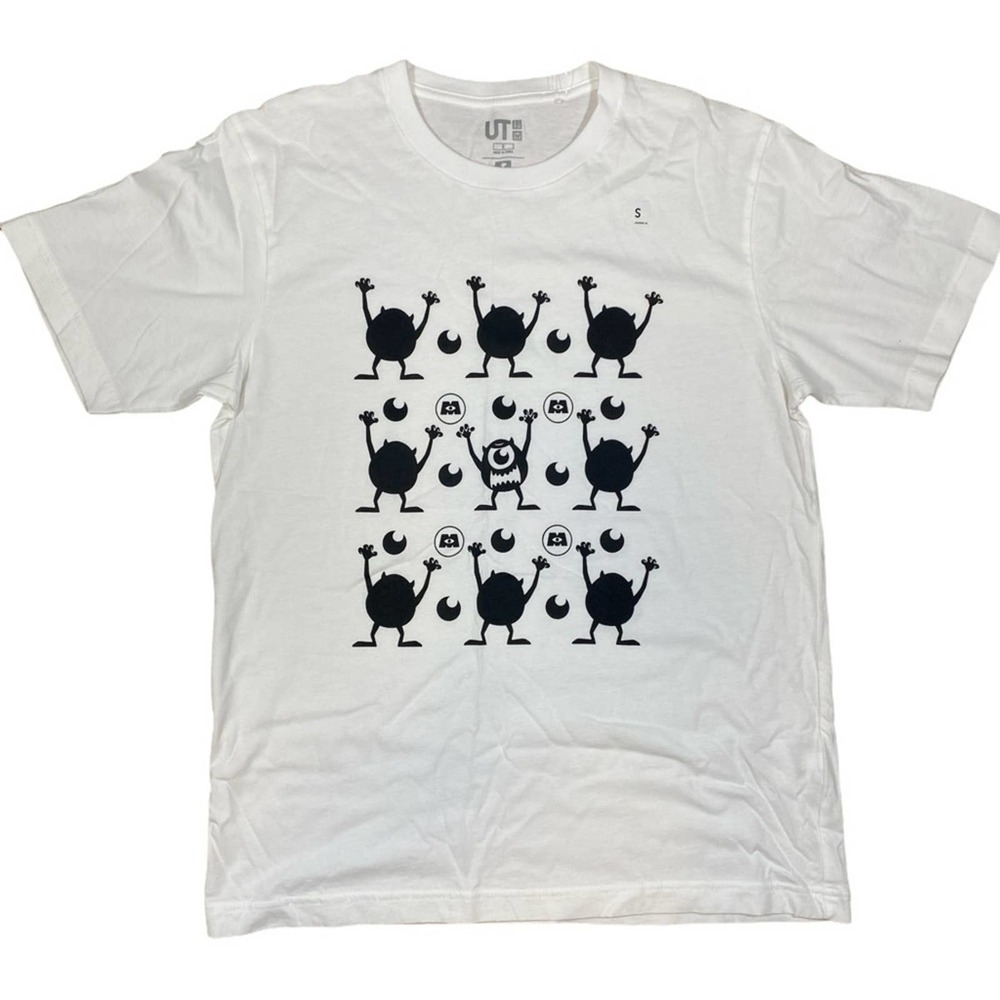 NWT Disney's Monster's INC. White T-Shirt